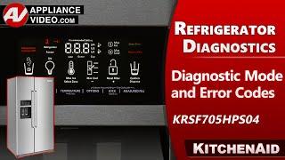 KitchenAid Refrigerator - Diagnostic Mode, Error Codes & Troubleshooting by Factory Technician