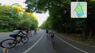 FIXED GEAR | POV SPICY laps at Prospect park with HOMIES