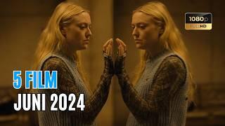 List of 5 Latest Hollywood Cinema Films 2024 | Airing June 2024