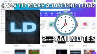 How to make a Simple & Easy Discord Logo Using CANVA┃Logos #1