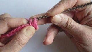 Вязание крючком - Урок 9. Полустолбик