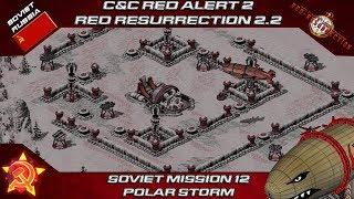 C&C YR Red Resurrection 2.2 - Final Soviet Mission 12, Polar Storm [Red Alert 2]