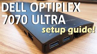 DELL OPTIPLEX 7070 ULTRA UNBOXED! (4K60FPS)