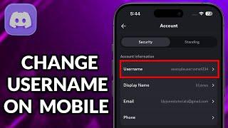 How To Change Your Discord Username On Mobile