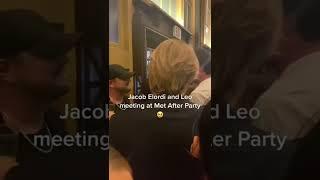 Jacob Elordi and Leonardo DiCaprio meeting at met after party tiktok celeb.onlycash