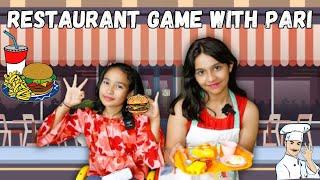 Restaurant  Game With Pari |#learnwithpriyanshi #learnwithpari