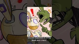 NOT to be a SIMP magical bunny #memes #fnaf #springtrap #theheartless #shorts