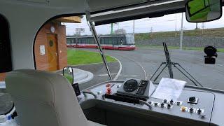 Tram Driver's Eye View - Prague (Czech Republic) - Tatra T3 Coupé - City Tram Tour & Museum Visit 4K