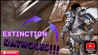 INSANE Ratholes Ark Extinction Ascended!!!