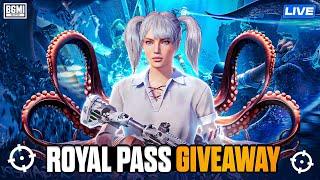 EXPLORING NEW ROYAL PASS + GIVEAWAY | BGMI LIVE WITH KING YT GAMING #bgmi #livebgmi #trendingvideo