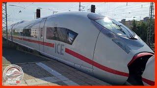 ICE 3 Velaro D Doppeltraktion fährt in Nürnberg Hbf ab (BR 407)