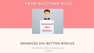 Divi Button Module with animation feature