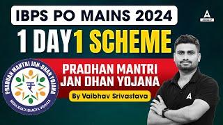 IBPS PO Mains 2024 | Pradhan Mantri Jan Dhan Yojana | IBPS PO Mains GA | By Vaibhav Srivastava