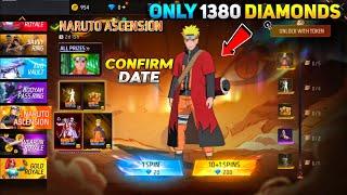 NARUTO LEGENDARY BUNDLE CONFIRM DATE | FREE FIRE X NARUTO EVENT IN FREE FIRE | FREE FIRE NEW EVENT