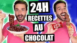 JE MANGE QUE DES RECETTES AU CHOCOLAT PENDANT 24H - CARL IS COOKING