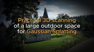 3D scanning Church with multiple cameras from ground and air