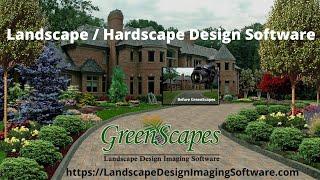 Landscape Design Imaging Software "GreenScapes" EASY TO USE!