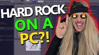 Making a HARD ROCK song without REAL INSTRUMENTS