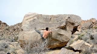 Desert Teflon, V4. Joshua Tree