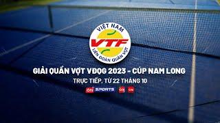 Trực tiếp: Minh Phát/Minh Tuấn vs Hoàng Anh/Minh Đức - CK đôi nam - Giải Quần vợt VĐQG 2023