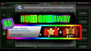 Tanki Online Huge Giveaway