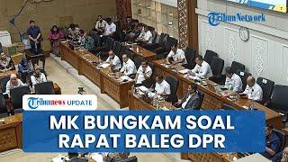 Reaksi Diam MK saat Baleg DPR Dinilai Anulir Putusan Mahkamah Konstitusi lewat Revisi UU Pilkada