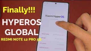 HYPEROS GLOBAL: REDMI NOTE 12 PRO 5G (RUBY) | 3 EASY INSTALLATION GUIDE