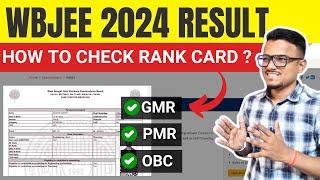 WBJEE 2024 Rank Card | How to Check | WBJEE 2024 Result