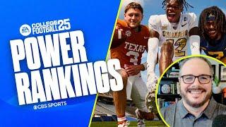 College Football 25 Power Rankings: Are Deion Sanders, Colorado rated too high? | CBS Sports