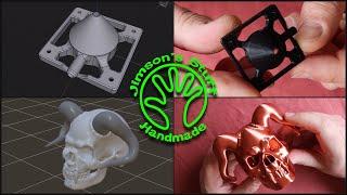 Designing and Printing in 3D , Shapr3D, New Filament and Nomad Sculpt