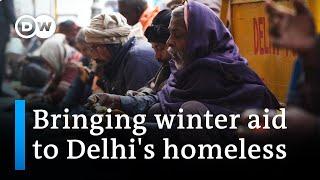 Helping Delhi's homeless make it through the winter | DW News