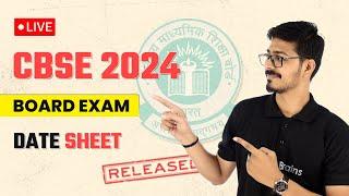 CBSE Date Sheet 2024 Out | CBSE Latest News | Class 10 and 12 Date Sheet 2024 | LIVE 