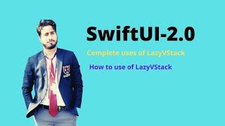 SwiftUI-2.0 Best Tutorial LazyVStack Example