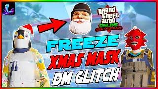 SOLO HOW TO FREEZE CHRISTMAS MASK! GTA 5 ONLINE WORKING DIRECTOR MODE GLITCH 1.58!