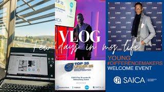 WORK DAY VLOG | A day in the life of a CA in banking | 2x SAICA events