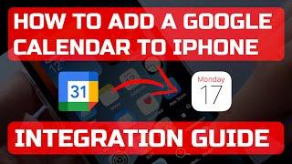 How to integrate Google calendar into IOS calendar