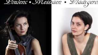 Teodora Sorokow & Ruzha Semova - F. Poulenc Sonata for Violin and Piano - Allegro con fuoco