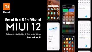 MIUI 12 Stabil Android 11 Redmi Note 5 Pro Whyred