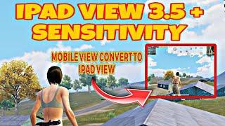 How To Get Real Ipad View In 3.5 Update Sensitivity Control Settings Gyro Player's and Non Gyro 