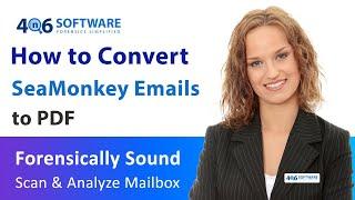 How to Convert Seamonkey Emails to PDF – Saving Process