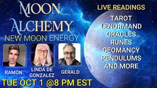 Moon Alchemy: New Moon Energy Readings with @Moon Scarab & @TarotStache (Simulcast)