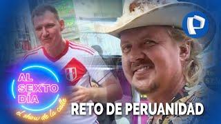 ¡Reto de la peruanidad!: El Gringo Carl vs. el doble de Oliver Sonne demuestran su amor por el Perú