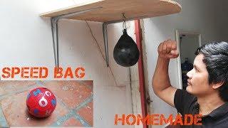 How to make Homemade Speed Bag For ( Boxing/Hitting/Punching) At home