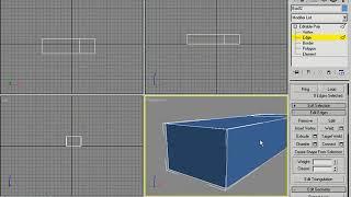 3D Buzz - 3Ds Max - Legacy Video Training: 03. Polygonal Modeling Tools - 08. Edit Edges