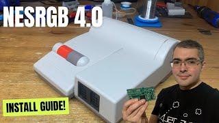 Upgrading the NES Toploader with the best video! NESRGB 4.0 install guide and demonstration