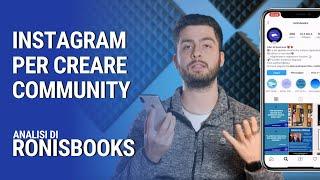 Creare una COMMUNITY di alto valore su INSTAGRAM | Analisi del profilo @Ronisbooks