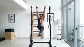 Flutter Kicks on Pull-up Bar