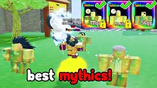 Got the best mythics in -Anime Clicker Fight [Alchemist]