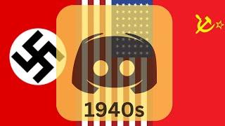 WW2 Countries use Discord in 1940s | COUNTRIES @ DISCORD