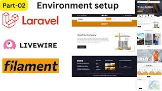 Laravel Livewire Filamentphp tutorial in Bangla | Laravel Project